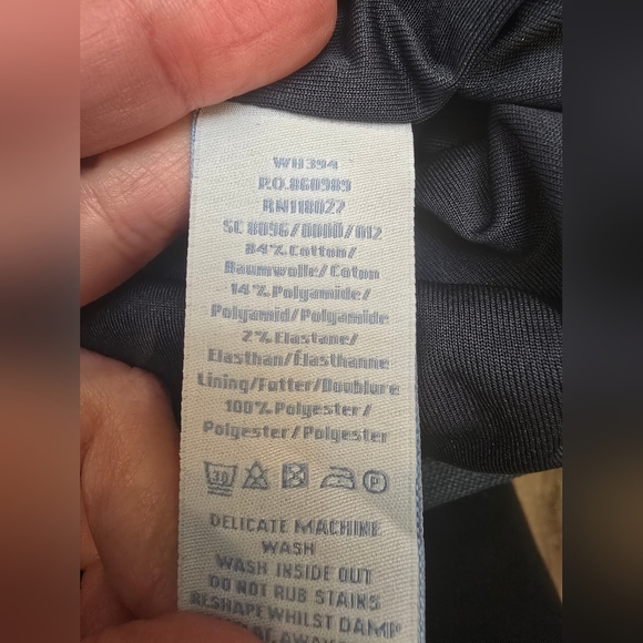 Boden Womens Short Sleeve Dress Swan Cotton Old Navy Size 6R - Picture 14 of 16